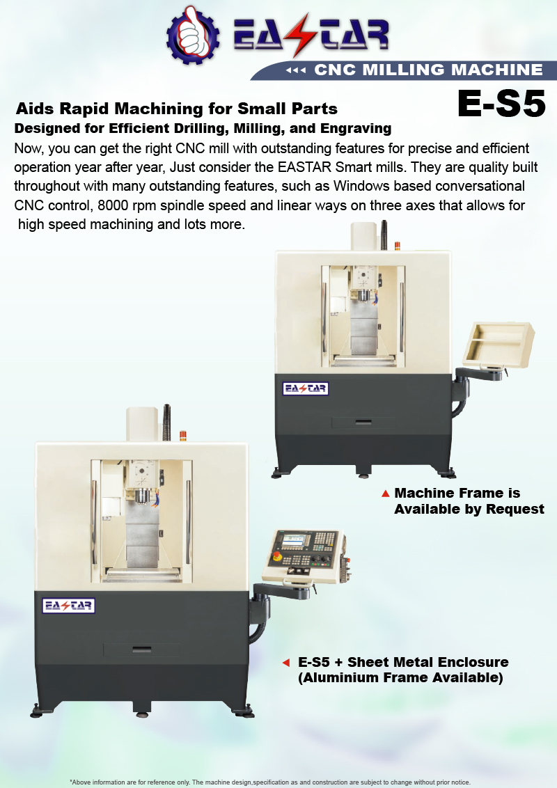 METAL CUTTING MACHINE TOOLS >MILLING MACHINE > 11-CNC MILLING MACHINE>E-S5
