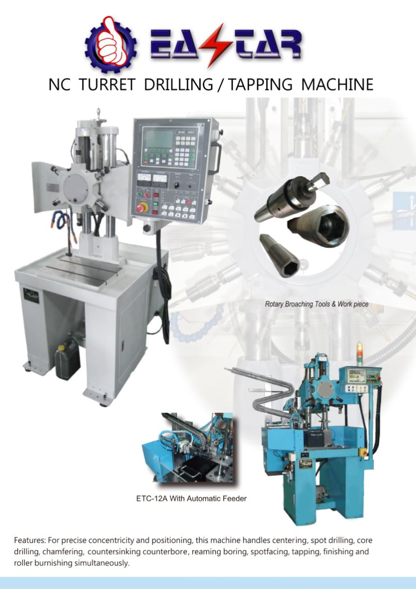 METAL CUTTING MACHINE TOOLS >DRILLING / TAPPING M/C> 9-NC Drill ...