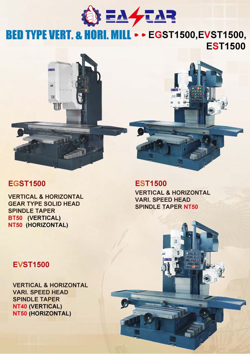 METAL CUTTING MACHINE TOOLS >MILLING MACHINE > 5-Bed Type Milling ...