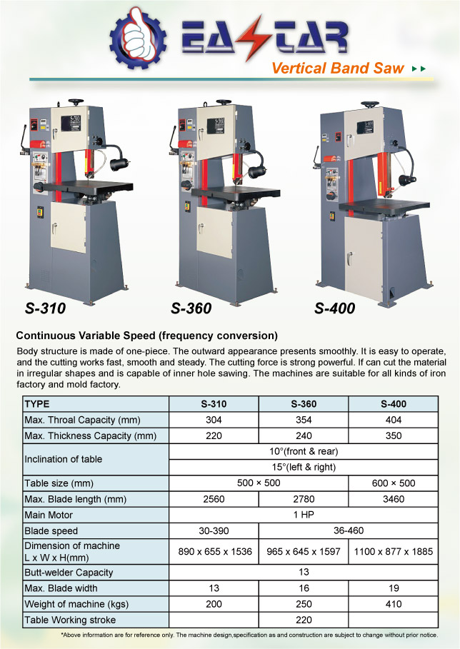 METAL CUTTING MACHINE TOOLS >BAND SAW / CIRCULAR SAW / HACK SAW> 3